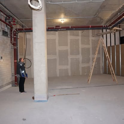 Trockenbau im Ladenlokal mit klarer Raumstruktur